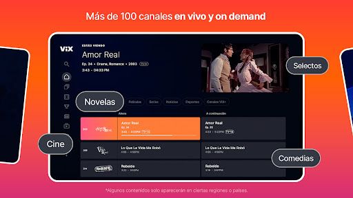 ViX: TV, Fútbol y Noticias screenshot 30