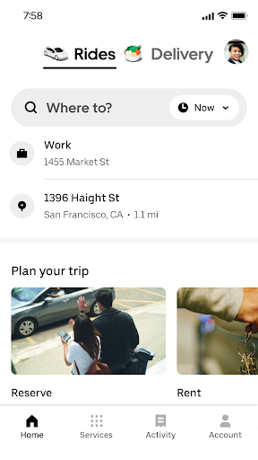 Uber - Request a ride screenshot 10