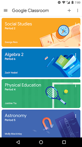 Google Classroom screenshot 5