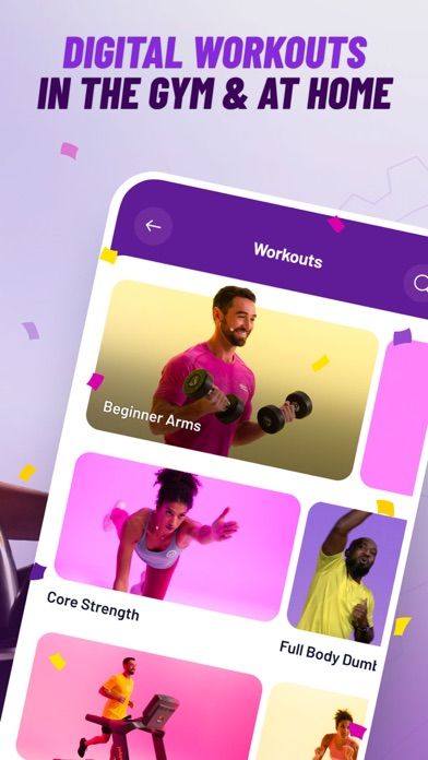 Planet Fitness Workouts screenshot 1