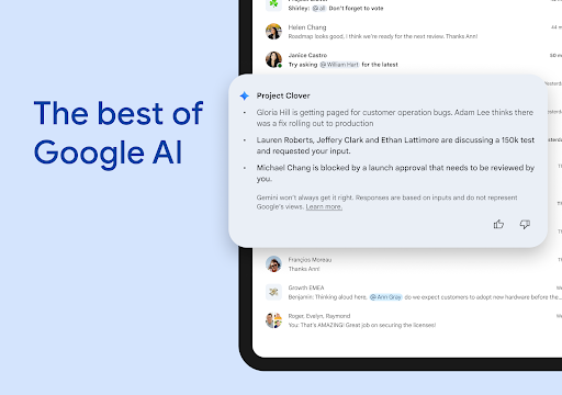 Google Chat screenshot 24