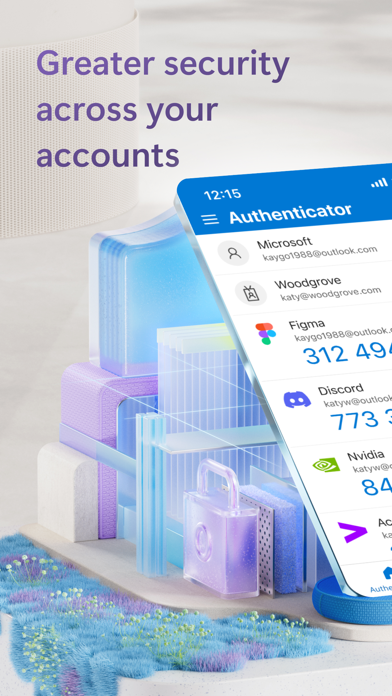 Microsoft Authenticator screenshot 1