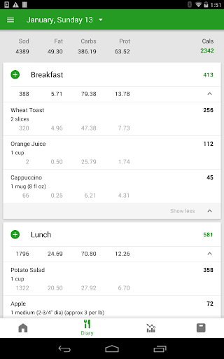 Calorie Counter by FatSecret screenshot 16