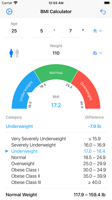 BMI Calculator screenshot 3