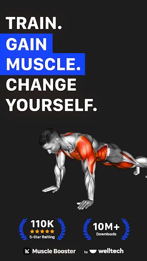 Workout Planner Muscle Booster screenshot 8