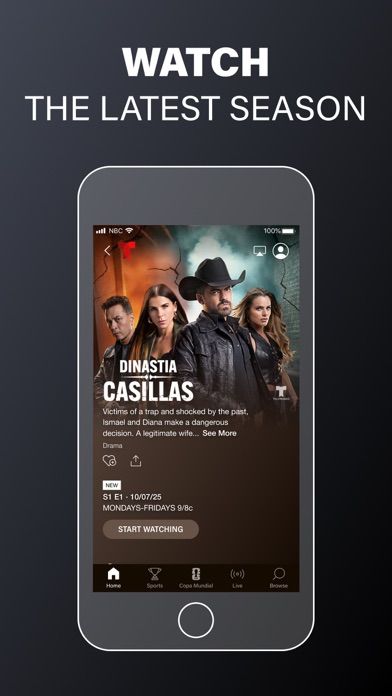 Telemundo: Series y TV en vivo screenshot 7