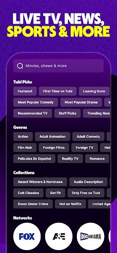 Tubi: Movies & Live TV screenshot 8