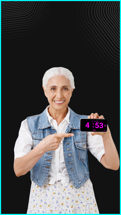 Huge Digital Clock screenshot 7