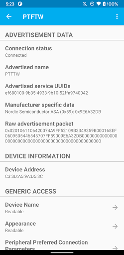 LightBlue® — Bluetooth LE screenshot 5