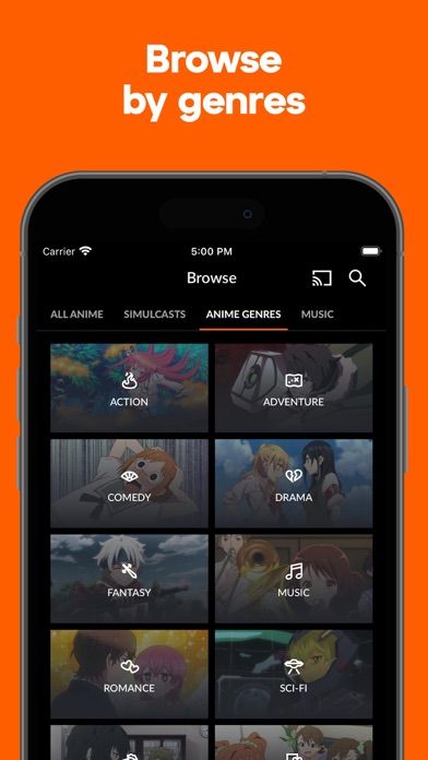 Crunchyroll screenshot 4