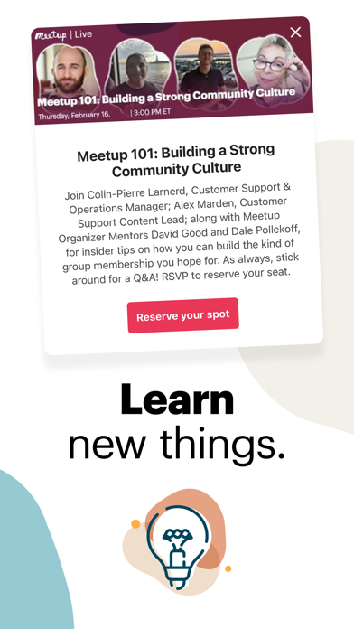 Meetup: Social Events & Groups screenshot 9