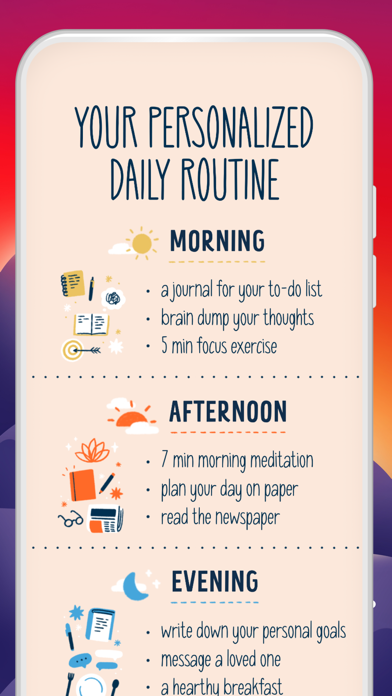 Fabulous Daily Routine Planner screenshot 1