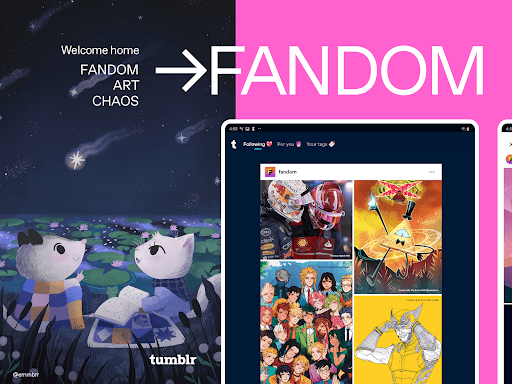 Tumblr—Fandom, Art, Chaos screenshot 15