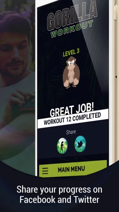 Gorilla Workout: Build Muscle screenshot 4