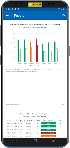 OMRON connect screenshot 8