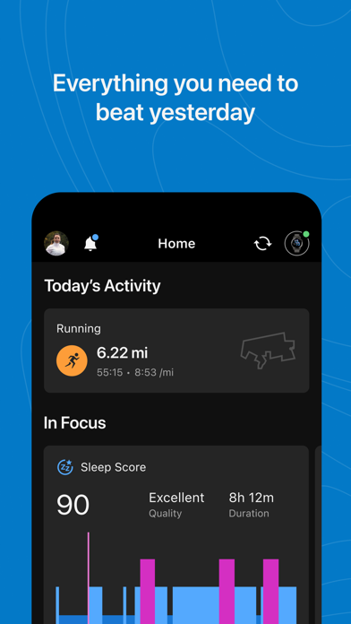 Garmin Connect screenshot 1