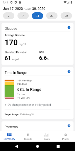 Dexcom Clarity screenshot 7