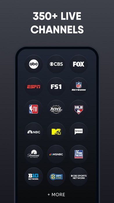 Fubo: Watch Live TV & Sports screenshot 1