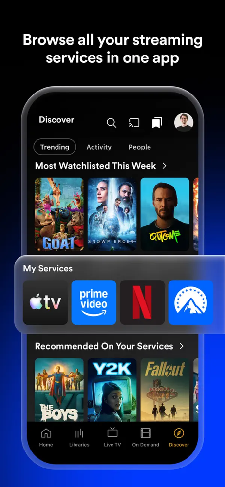 Plex: Watch Live TV and Movies screenshot 2