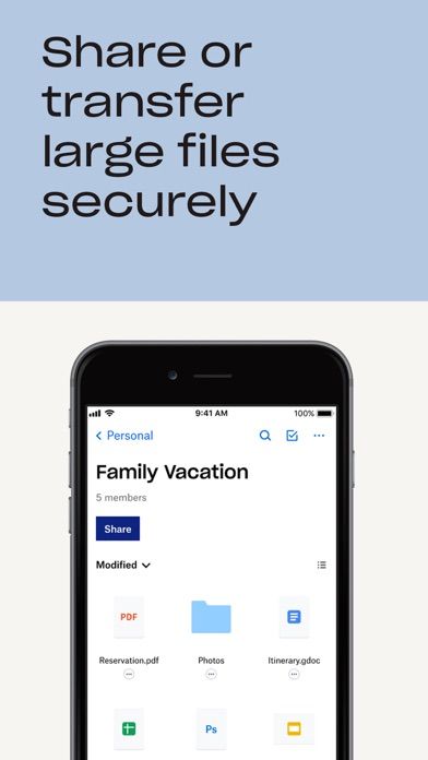 Dropbox: Secure Cloud Storage screenshot 5
