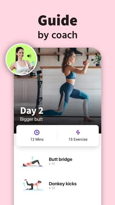 Buttocks Workout - Fitness App screenshot 5
