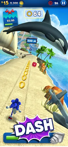 Sonic Dash Endless Runner Game screenshot 2