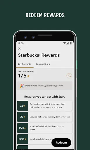 Starbucks screenshot 12