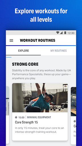 Map My Fitness Workout Trainer screenshot 6