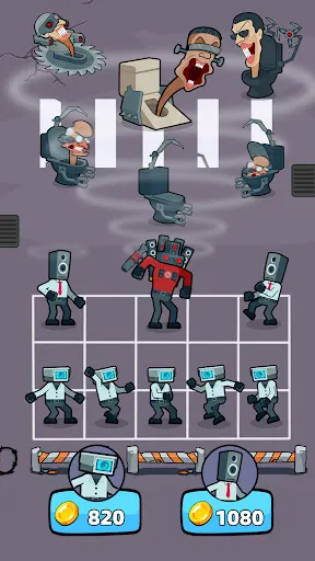 Merge War: Skibydy vs Kamera screenshot 19