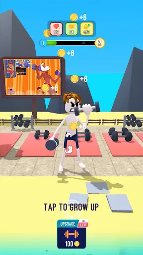 Roblock Gym Clicker: Tap Hero screenshot 16