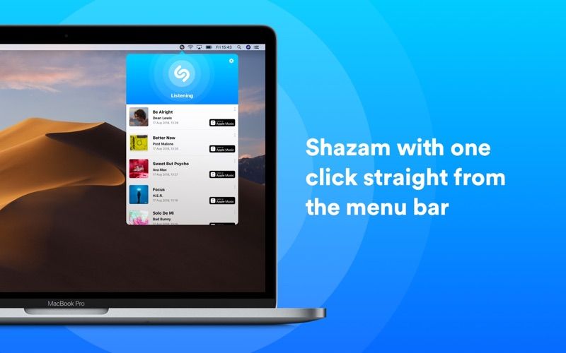 Shazam: Identify Songs screenshot 1