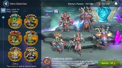 Dragon Champions: War RPG Game screenshot 8
