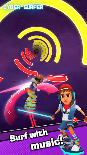 Cyber Surfer: Beat&Skateboard screenshot 8