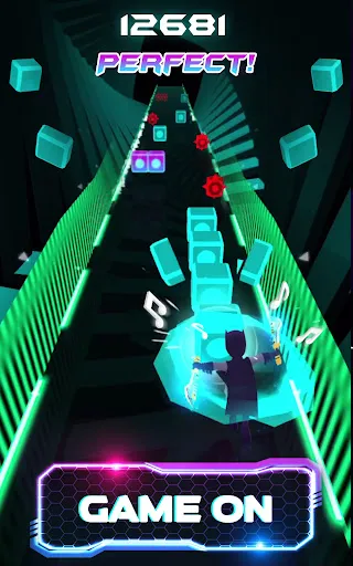 Beat Blader 3D: EDM Music Race screenshot 1