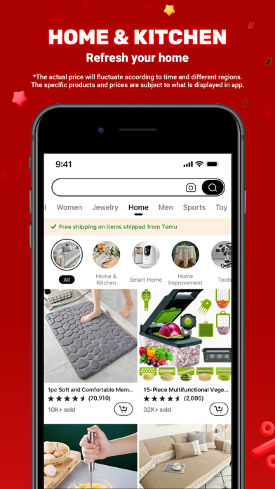 Temu: Shop Like a Billionaire screenshot 3