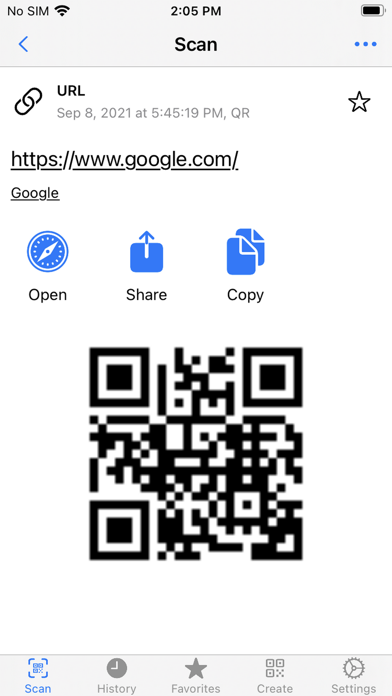 QR Code Reader + QR Scanner screenshot 4