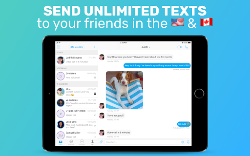 FreeTone Calls & Texting screenshot 11