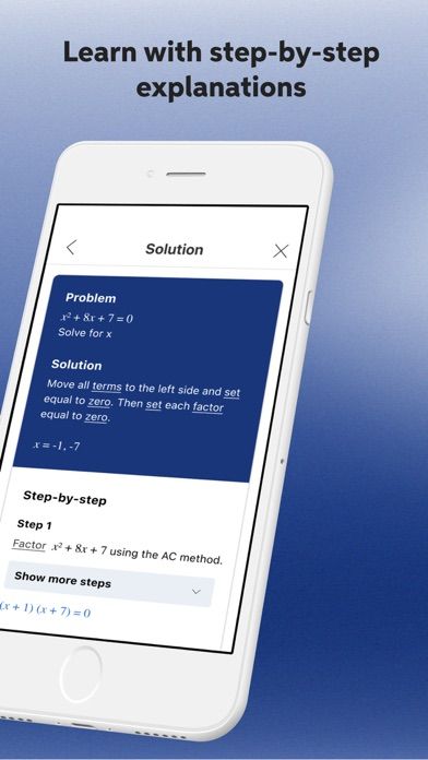 Mathway: Math Problem Solver screenshot 2