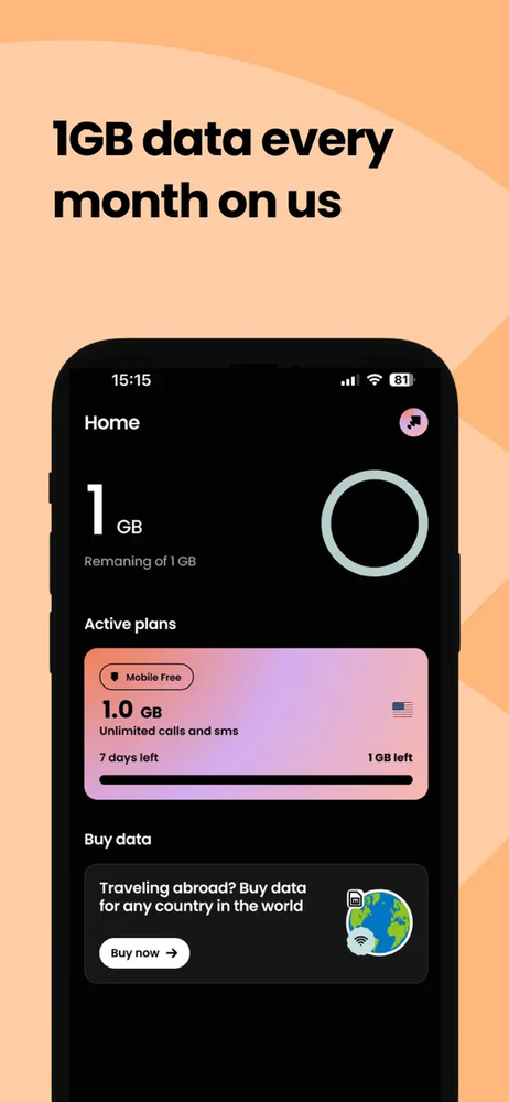 Instabridge: eSIM + Internet screenshot 2