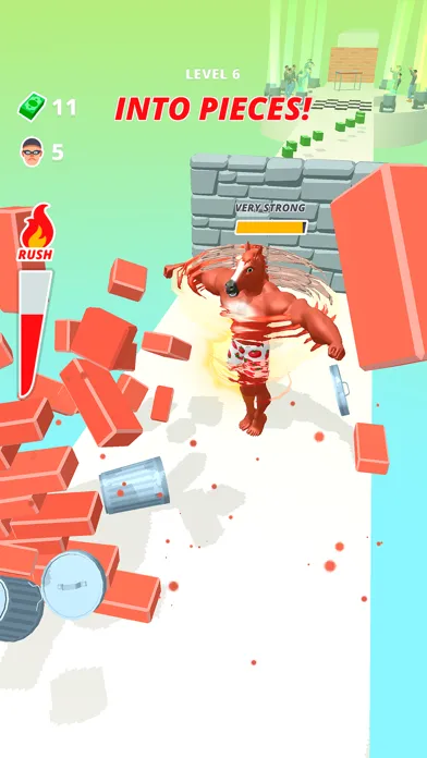 Muscle Rush - Destruction Run screenshot 6
