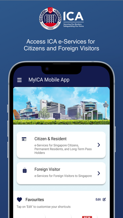 MyICA Mobile screenshot 1
