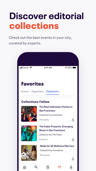 Eventbrite screenshot 1