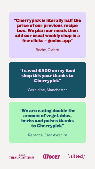 Cherrypick: Plan | Shop | Cook screenshot 8