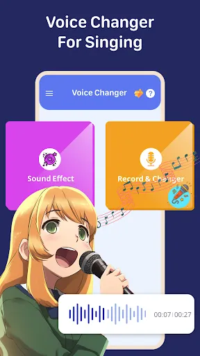 Voice Changer by Sound Effects screenshot 2