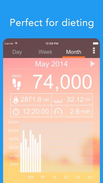 Pedometer - Step Counter App screenshot 3