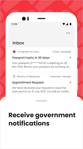 Singpass screenshot 13