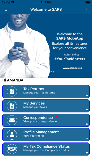 SARS Mobile eFiling screenshot 3