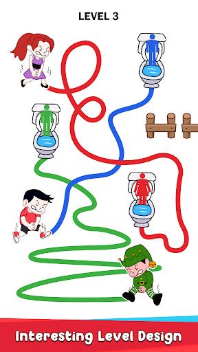 Toilet Rush Race: Draw Puzzle screenshot 30