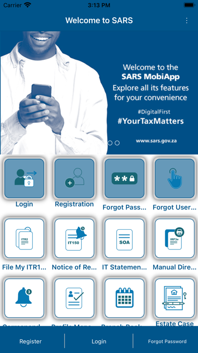 SARS Mobile eFiling screenshot 1