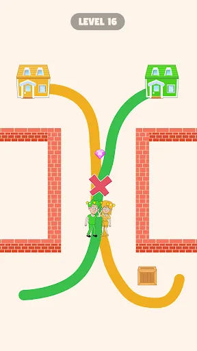 Draw To Home: Brain Puzzle screenshot 2